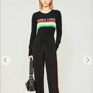 Sandro World-Lovers Intarsia‎ Sweater Size 2